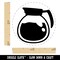 Coffee Pot Self-Inking Rubber Stamp for Stamping Crafting Planners
